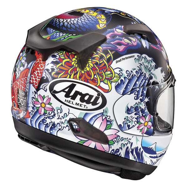 QUANTUM-X FULL FACE HELMET (Oriental Black Frost) | Arai
