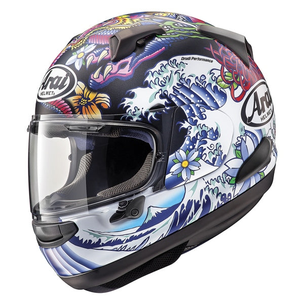 QUANTUM-X FULL FACE HELMET (Oriental Black Frost) | Arai