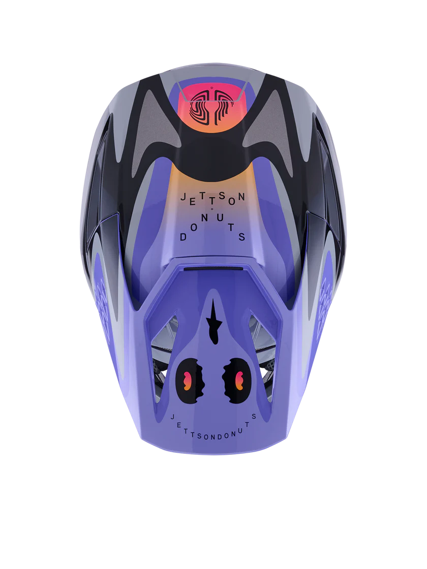 SM3 HELMET JETTSON (Gray/Purple/Black) | ALPINESTARS