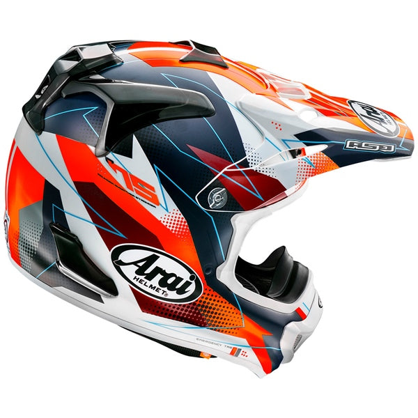 VX-PRO4 OFF ROAD HELMET (Resolute Red) | Arai