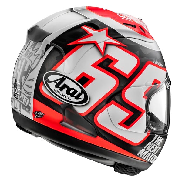 CORSAIR-X FULL FACE HELMET (Nicky Reset Red) | Arai