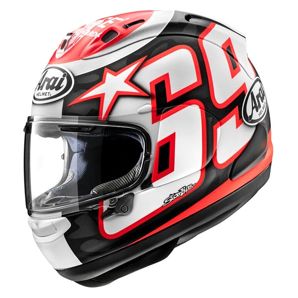CORSAIR-X FULL FACE HELMET (Nicky Reset Red) | Arai