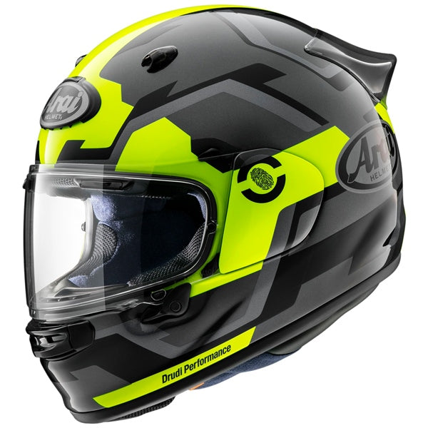 CONTOUR-X FULL FACE HELMET (Face Yellow Flo) | Arai