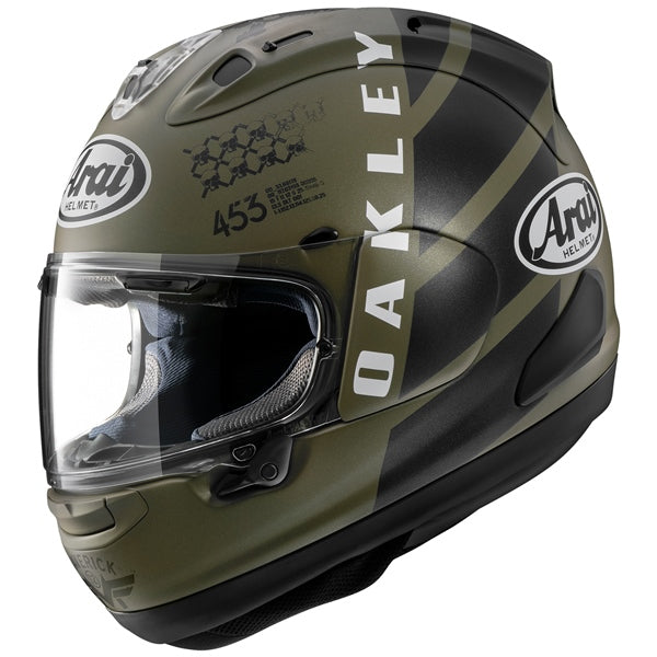 CORSAIR-X FULL FACE HELMET (Maverick Oakley Army/Blk) | Arai