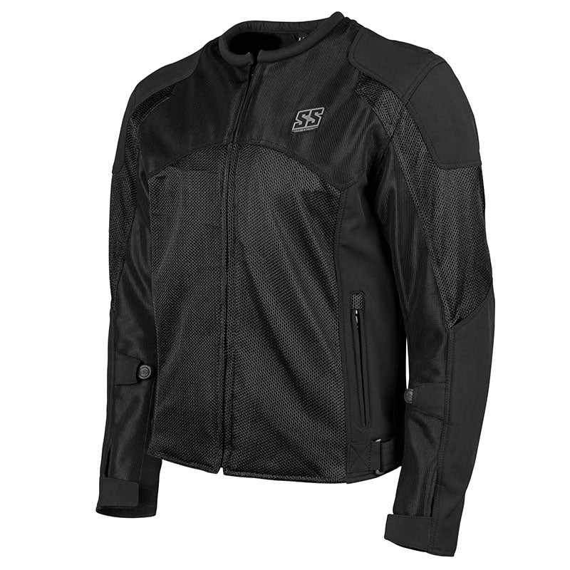 MIDNIGHT EXPRESS MESH JACKET (Black) | Speed and Strength