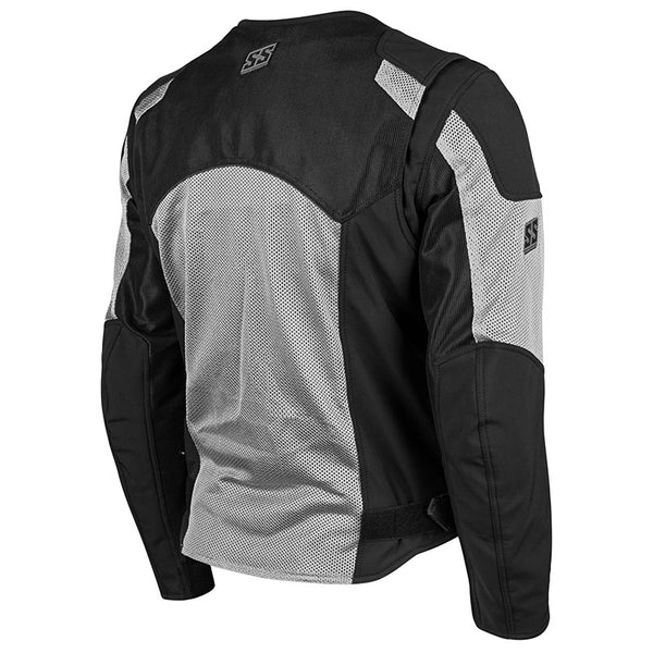 MIDNIGHT EXPRESS MESH JACKET (Silver) | Speed and Strength