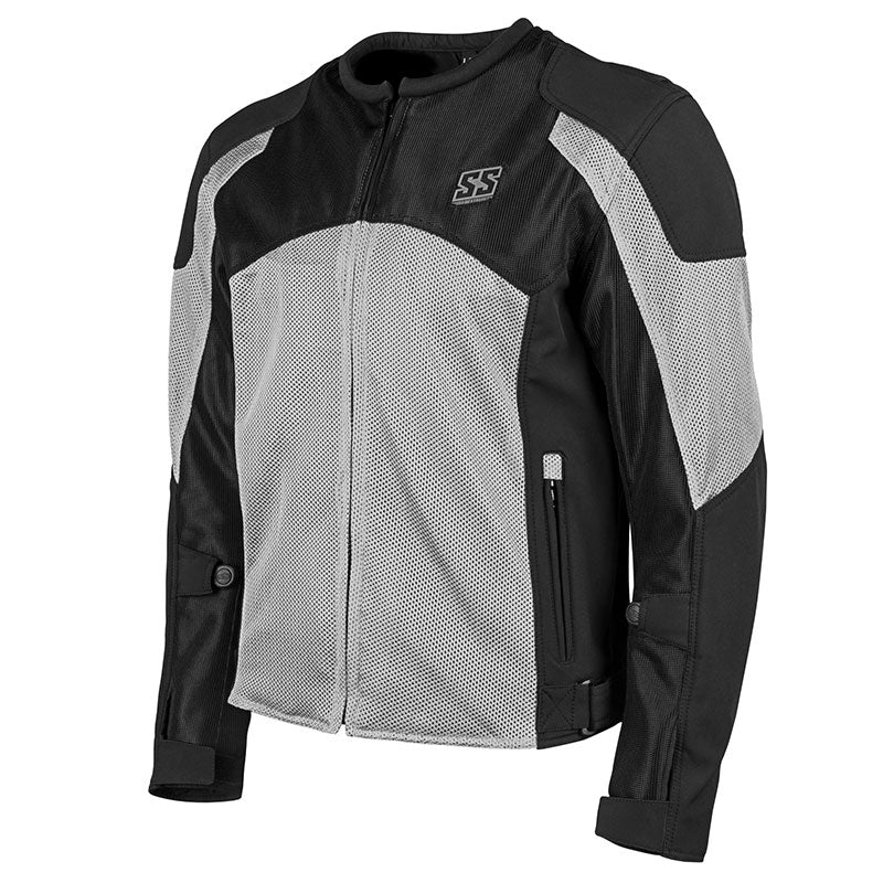 MIDNIGHT EXPRESS MESH JACKET (Silver) | Speed and Strength
