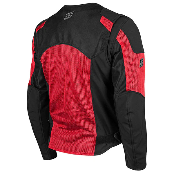 MIDNIGHT EXPRESS MESH JACKET (Red) | Speed and Strength
