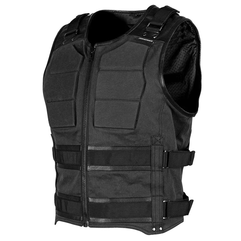 TRUE GRIT ARMOURED VEST (Black) | Speed and Strength