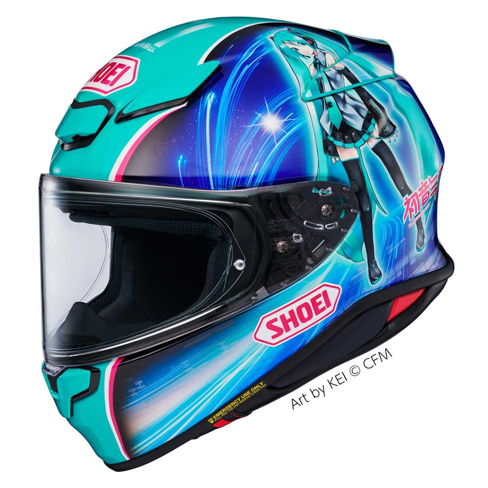 RF-1400 HATSUNE MIKU TC-4 HELMET | SHOEI