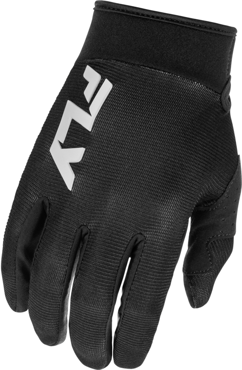 F-16 MX GLOVES (Black/White) | FLY RACING