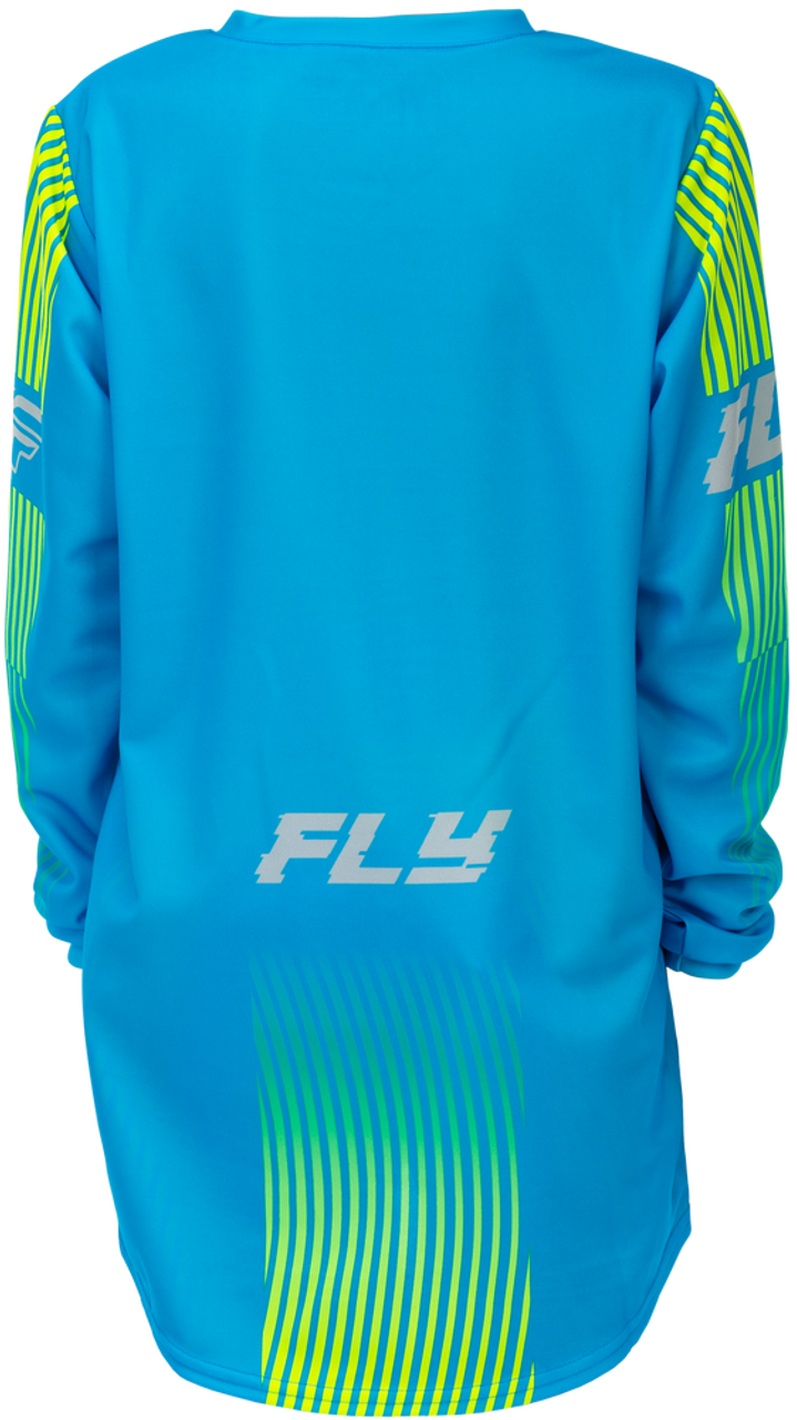 YOUTH F-16 JERSEY (Blue-Hi-Vis) | FLY RACING