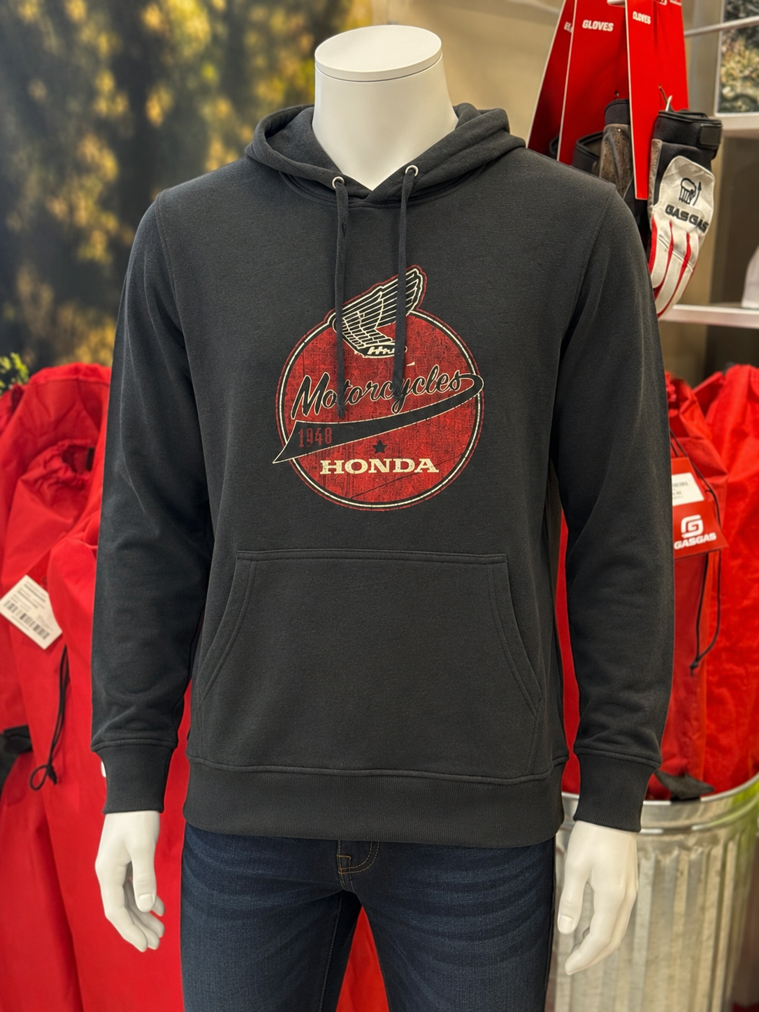 1969 HONDA TRIBLEND HOODIE (BLACK) | HONDA