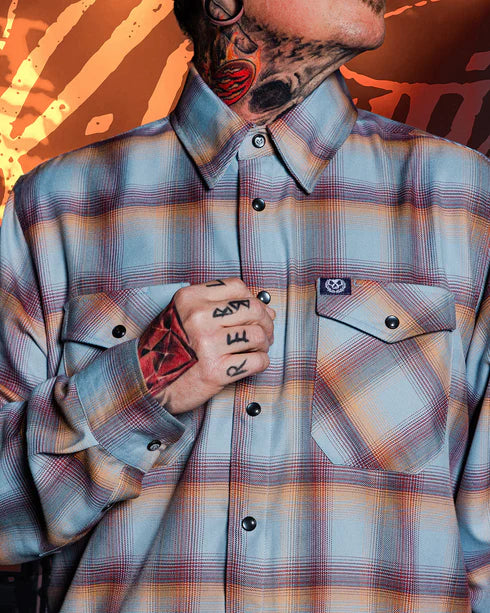 MEN'S KILLSWITCH ENGAGE FLANNEL | DIXXON