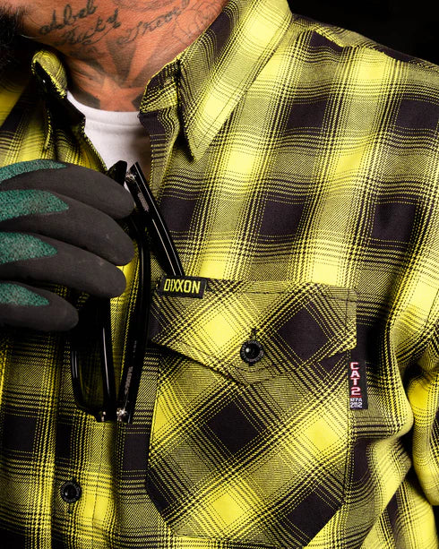 SAFETY INSPECTOR FLANNEL (Yellow) | DIXXON