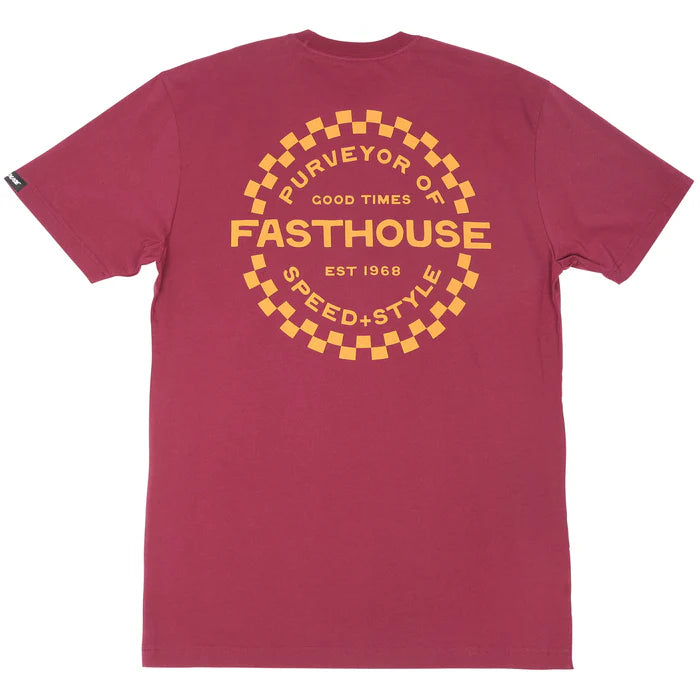 ANCHOR SHORT SLEEVE T-SHIRT (Maroon) | FASTHOUSE