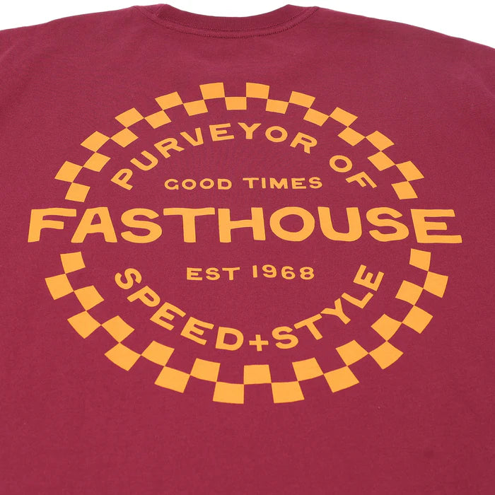 ANCHOR SHORT SLEEVE T-SHIRT (Maroon) | FASTHOUSE
