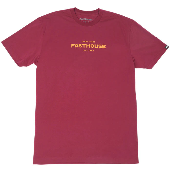 ANCHOR SHORT SLEEVE T-SHIRT (Maroon) | FASTHOUSE