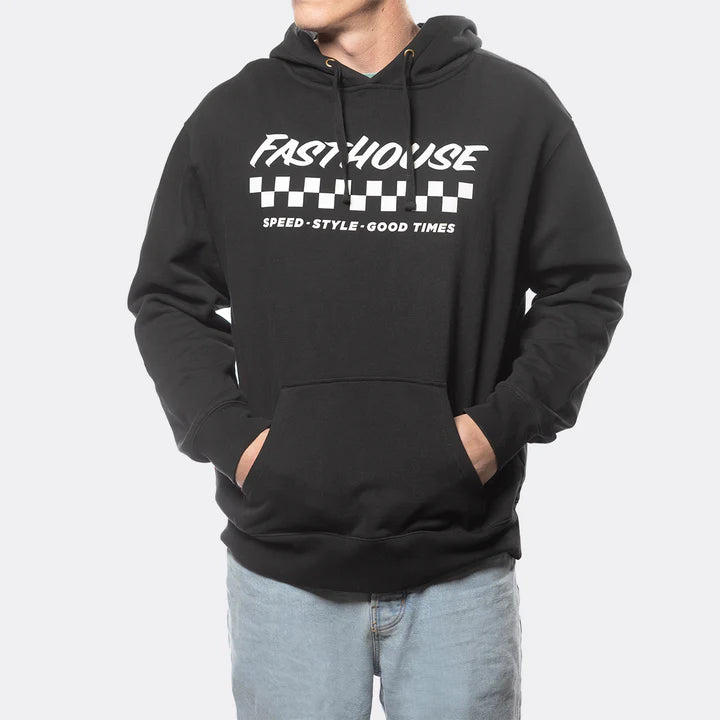 APEX HOODED PULLOVER (Black) | Fasthouse