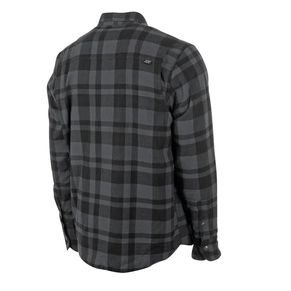 BLACKNINE 2 REINFORCED MOTO SHIRT (Grey/Black) | Speed and Strength