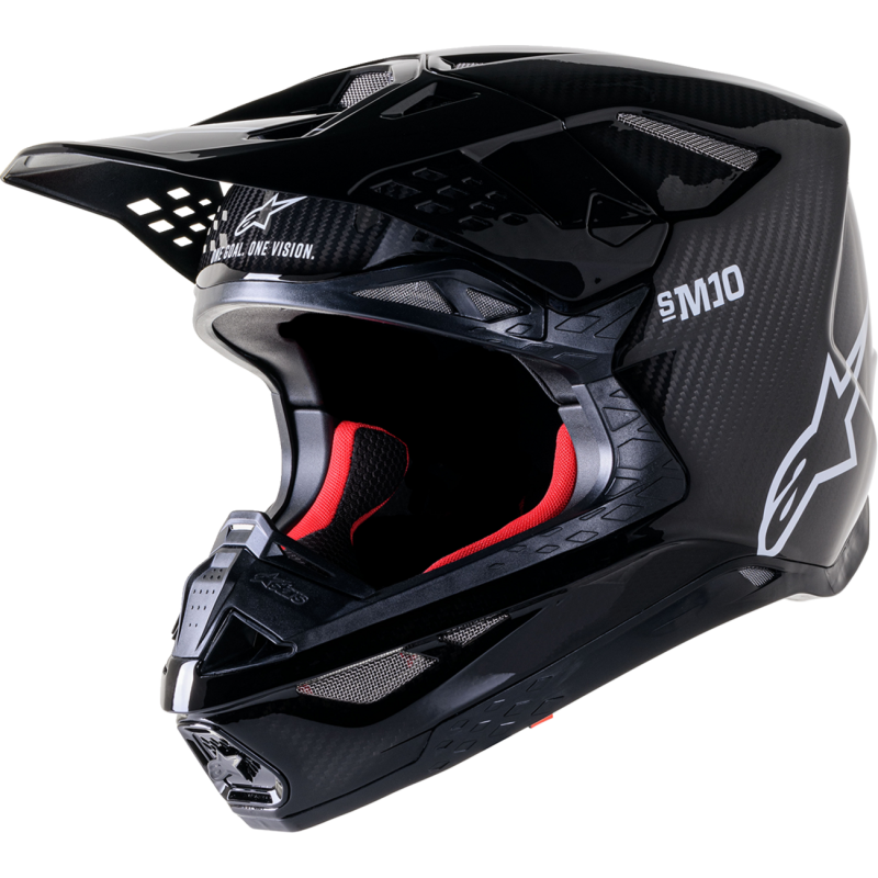 SM10 SOLID CARBON HELMET | ALPINESTARS