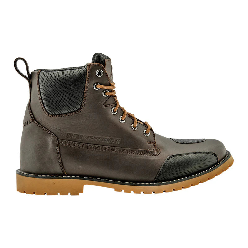CALL TO ARMS MEN'S LEATHER BOOTS (Brown/Black) | Speed and Strength
