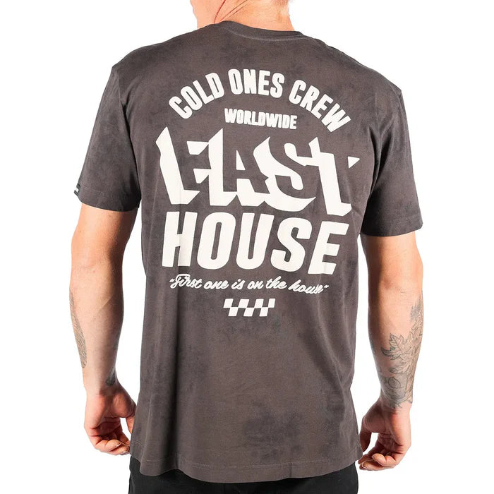 COLD ONES SS TEE (Black Crystal) | FASTHOUSE