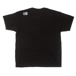 STACKED LOGO TEE (Black) | HUSQVARNA