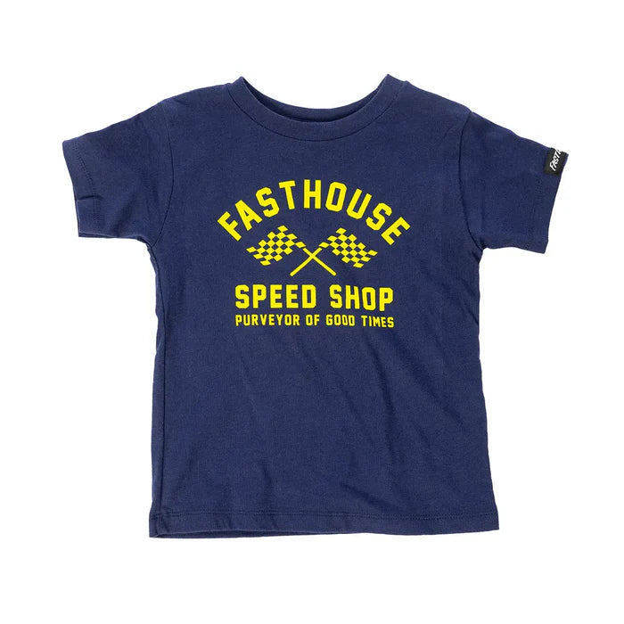 TODDLER CROSSROAD SS TEE (Navy) | FASTHOUSE