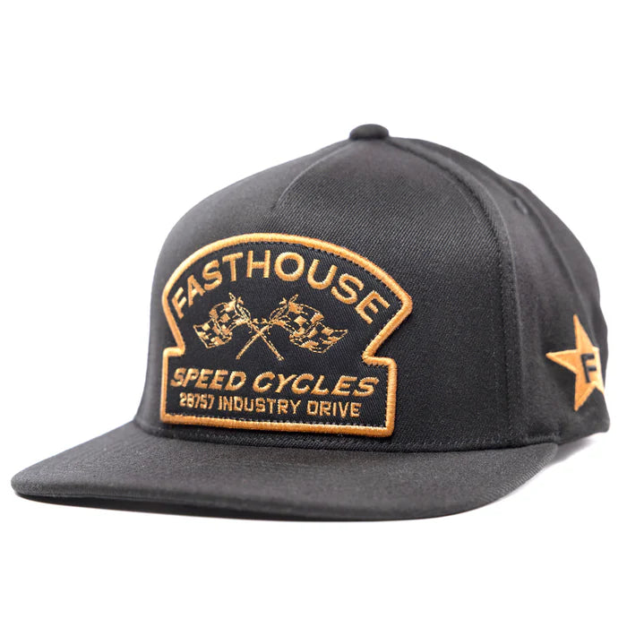CROWN HAT BLK OS