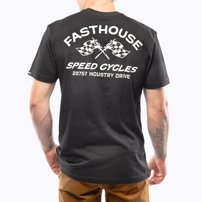 CROWN SS TEE (Black) | FASTHOUSE