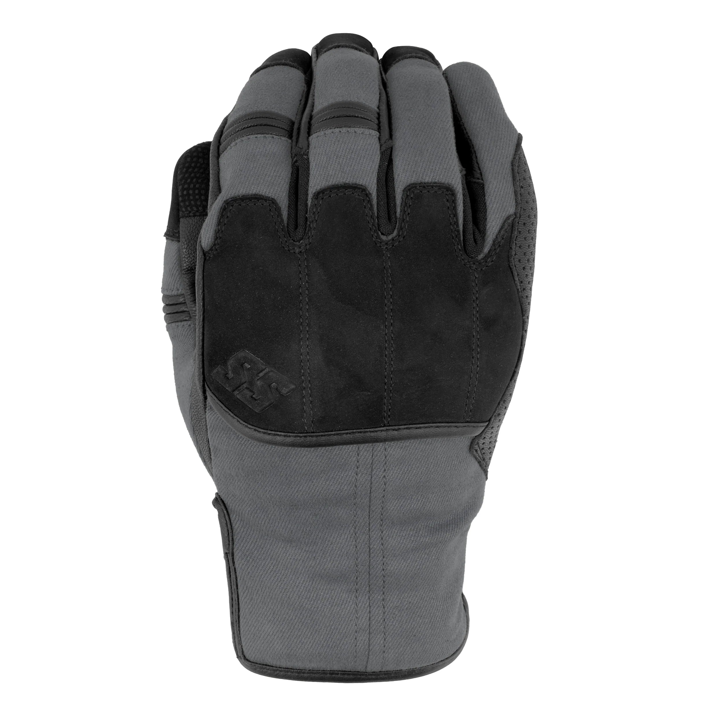 MEN'S LEATHER CRUISE MISSILE GLOVES (Charcoal) | Speed and Strength