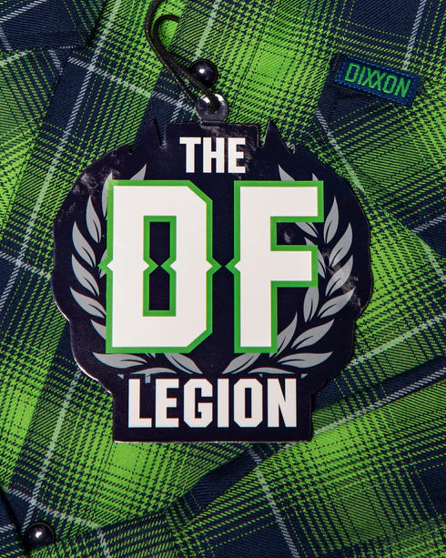 THE LEGION FLANNEL (Blue/Green) | DIXXON