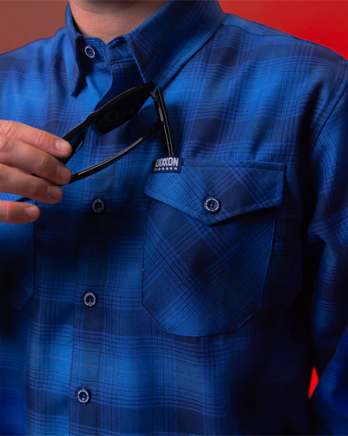 FOLDS OF HONOR FLANNEL (Blue) | DIXXON