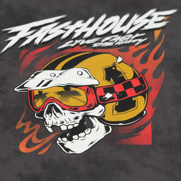 DESTROYER SS TEE (BLACK CRYSTAL) | FASTHOUSE