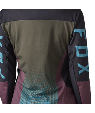 WOMENS RANGER DRIVE JERSEY KRUX (TEAL) | Fox Racing