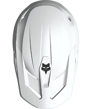 V1 SOLID HELMET (MT WHT) | Fox Racing