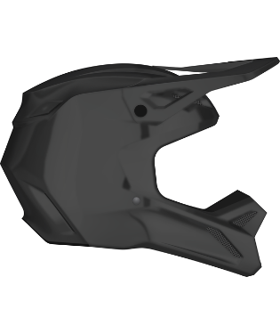 V1 SOLID HELMET (MATTE BLK) | Fox Racing