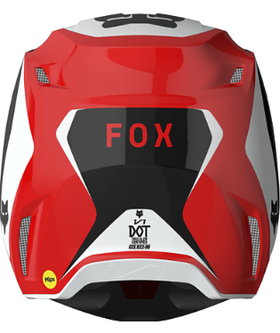 V1 NITRO HELMET (FLO RED) | Fox Racing