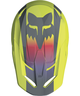 V1 FLORA HELMET (YLW) | Fox Racing