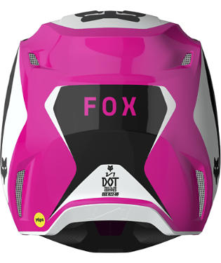 YOUTH V1 NITRO HELMET (BLK/PNK) | Fox Racing