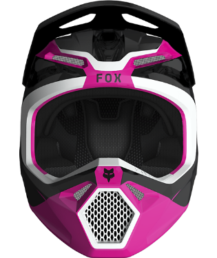 YOUTH V1 NITRO HELMET (BLK/PNK) | Fox Racing