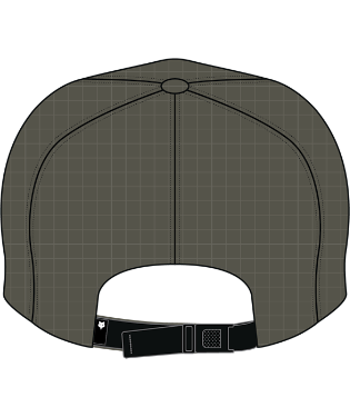 ELEVATED ADJUSTABLE HAT- (OLV GRN)