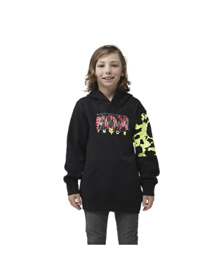 YOUTH ENERGY FLEECE PULL OVER (Black) | Fox