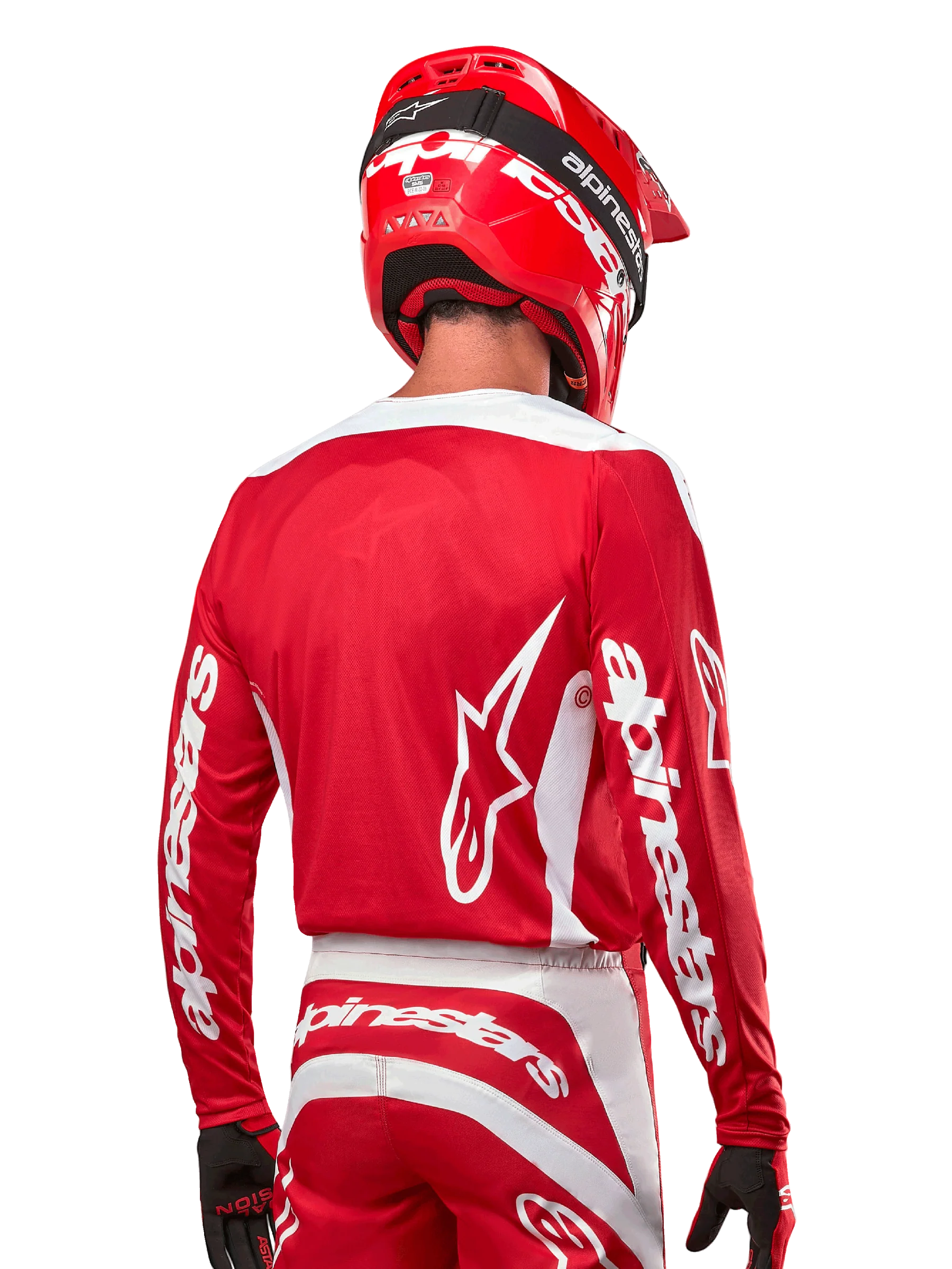 MEN'S MX JERSEY F-LURV (Red/White) | Alpinestars