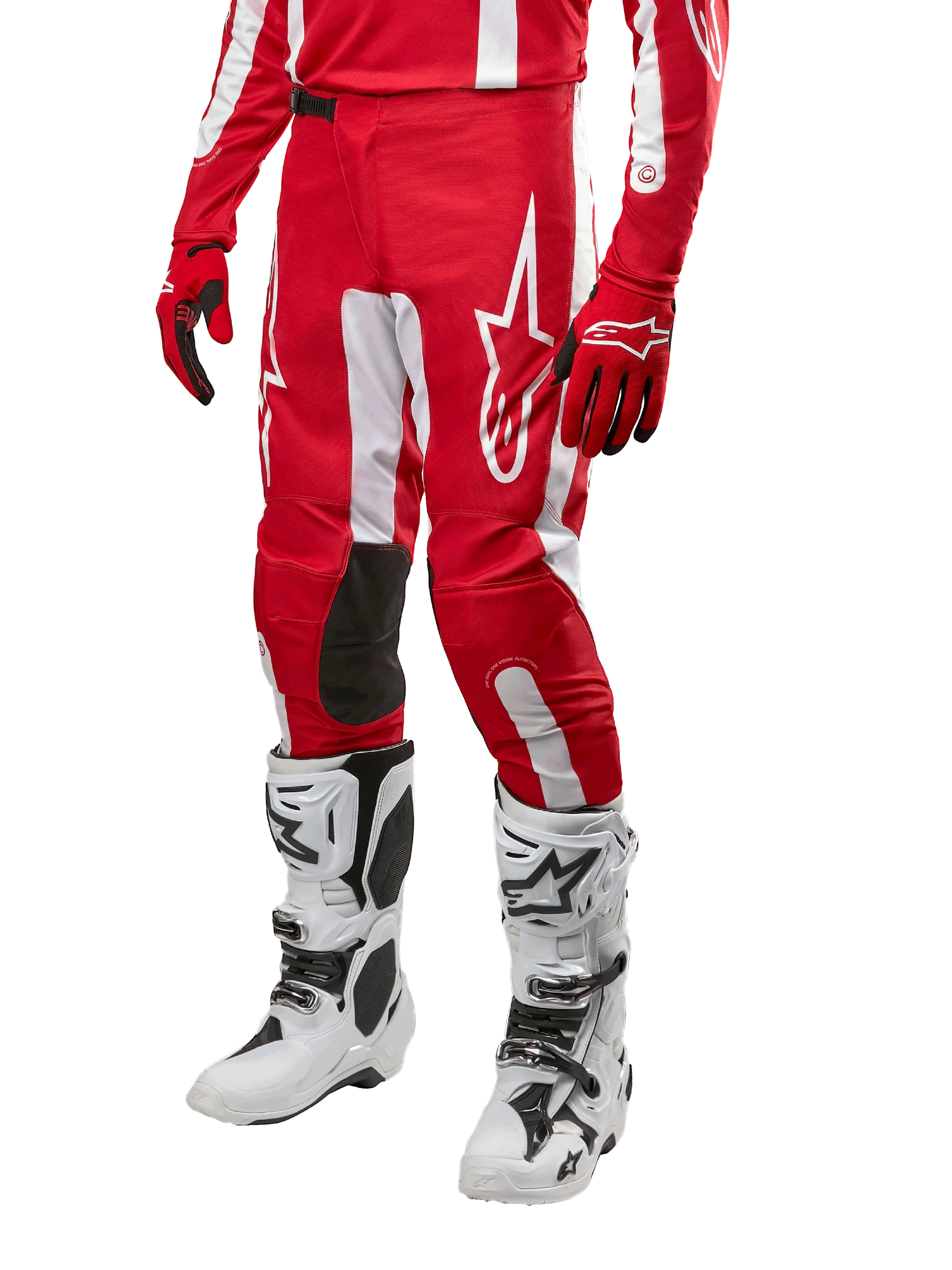 MEN'S MX PANT F-LURV (Red/White) 30 | Alpinestars