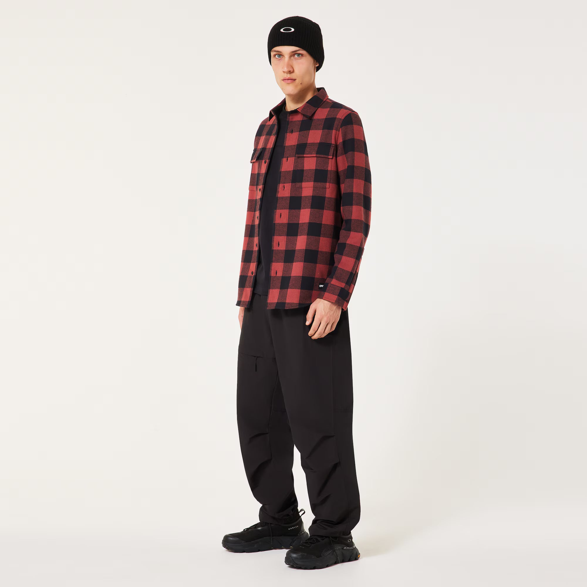 BEAR COZY FLANNEL (Rosewood/Black) | Oakley