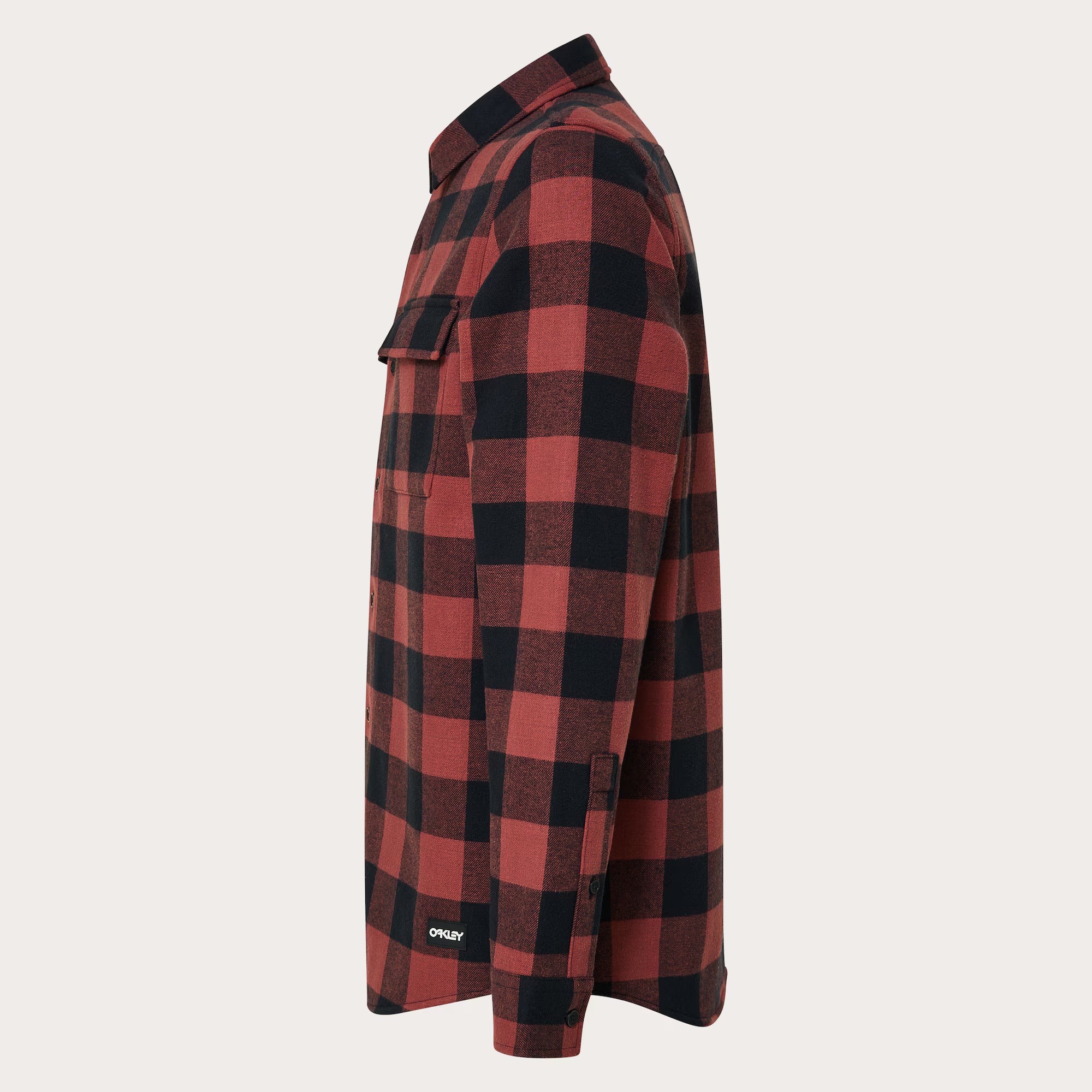 BEAR COZY FLANNEL (Rosewood/Black) | Oakley