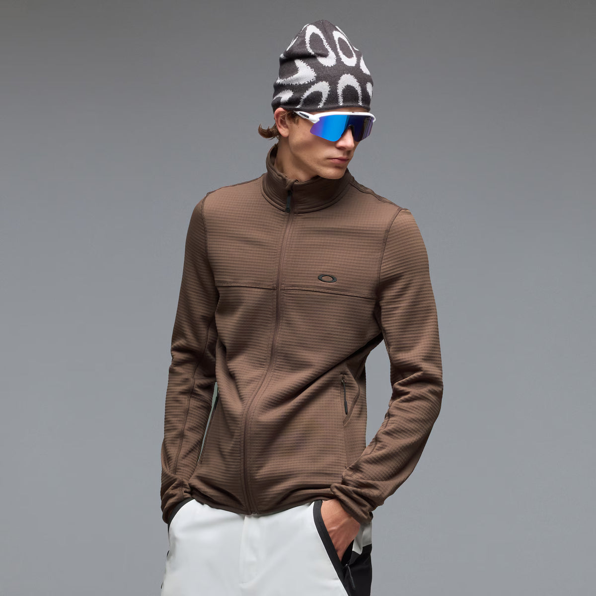 CANOPY FULL ZIP SWEATSHIRT (Dark Umber) | OAKLEY