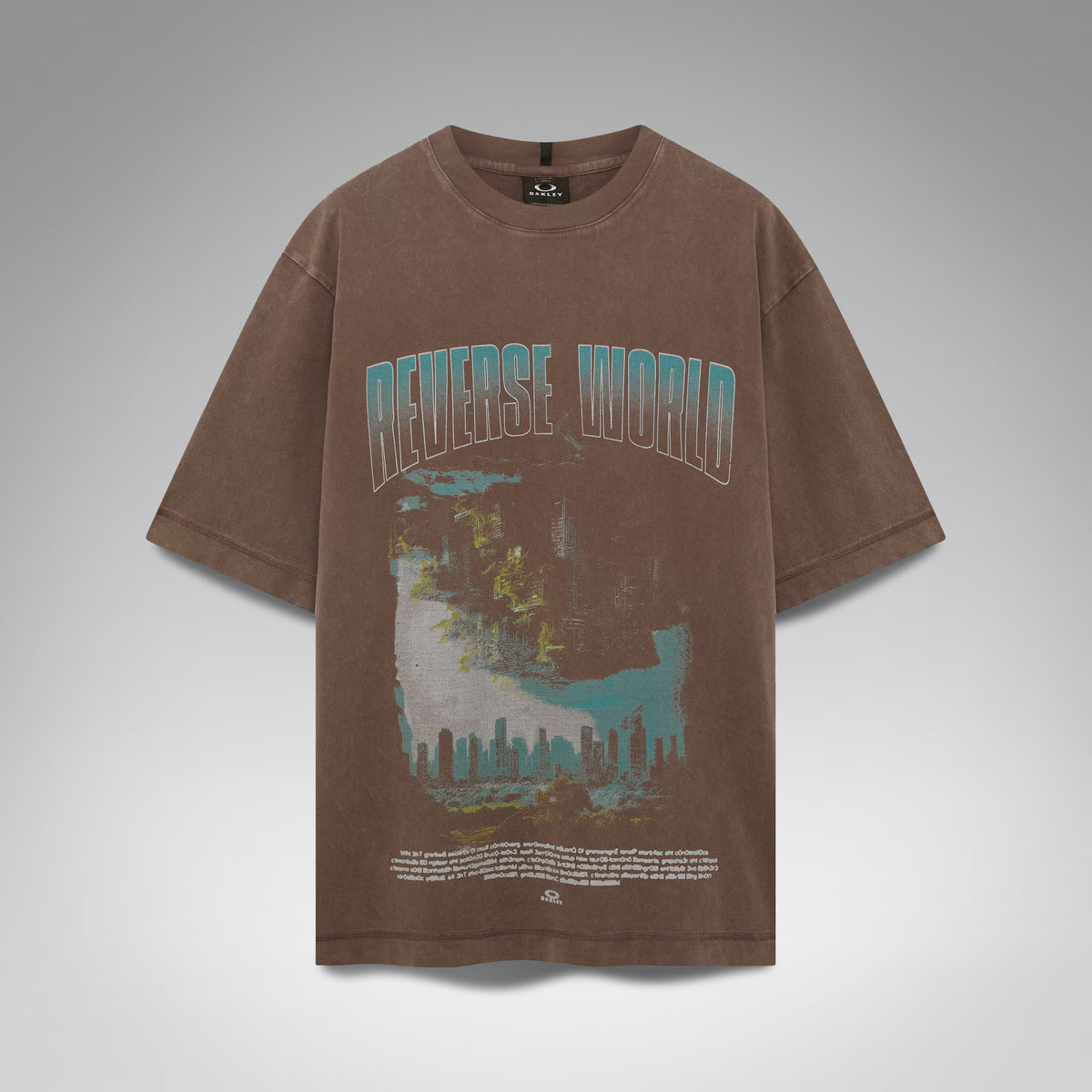 REVERSE WORLD TEE (Dark Umber) | OAKLEY